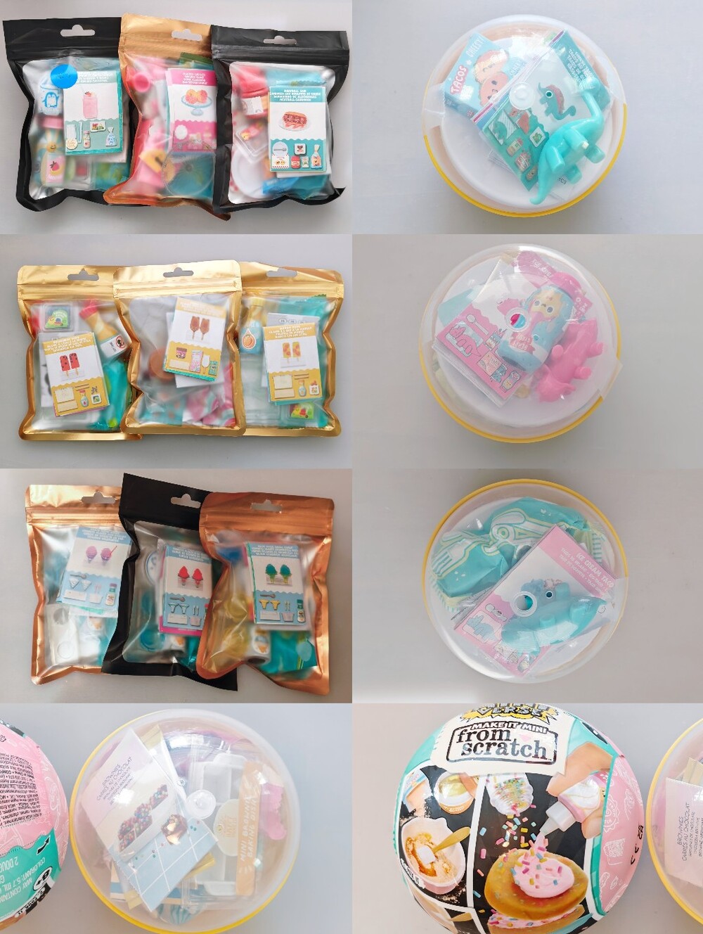 MGA Miniverse Lot Of 14 Variety Pack Diner Cafe From Scratch